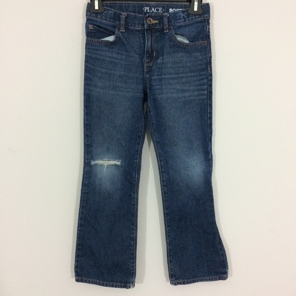 The Children's Place Other - The Childrens Place 8 Bootcut Denim Blue Jeans